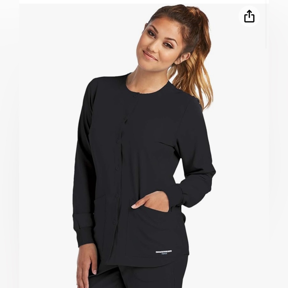Skechers scrub jacket/lab coat